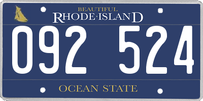 RI license plate 092524
