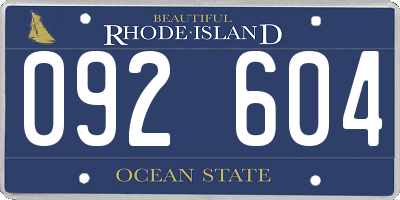 RI license plate 092604
