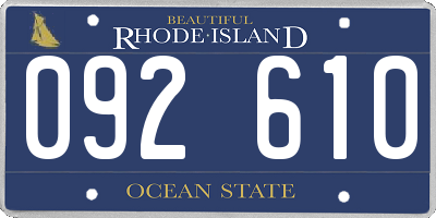 RI license plate 092610