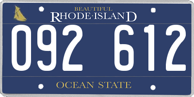 RI license plate 092612