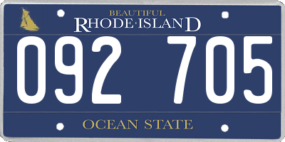 RI license plate 092705