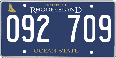 RI license plate 092709