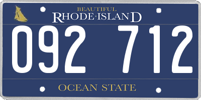RI license plate 092712