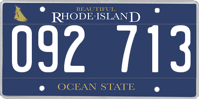 RI license plate 092713