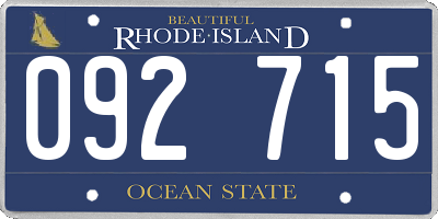 RI license plate 092715