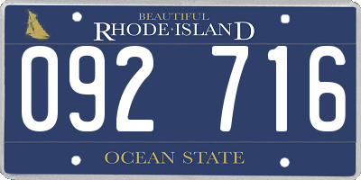 RI license plate 092716