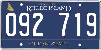 RI license plate 092719