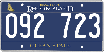 RI license plate 092723