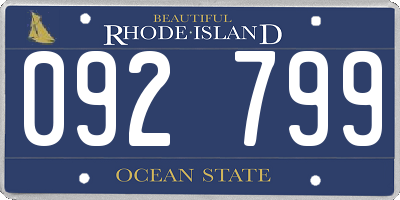 RI license plate 092799