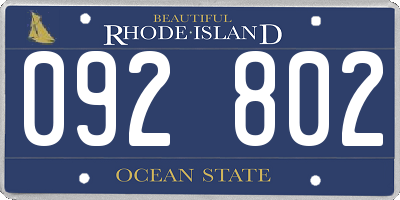 RI license plate 092802