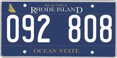 RI license plate 092808