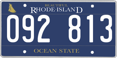 RI license plate 092813