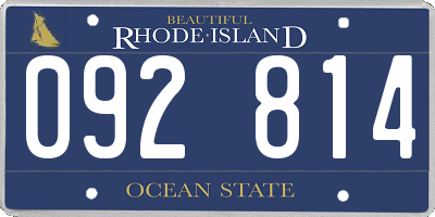 RI license plate 092814