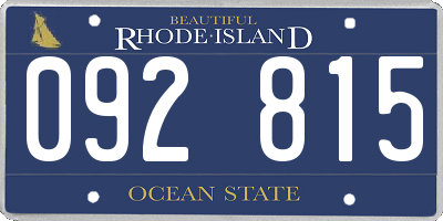 RI license plate 092815