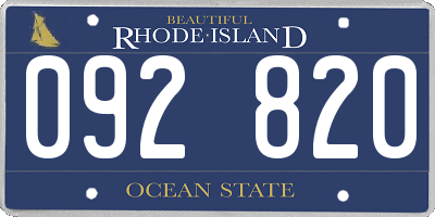 RI license plate 092820