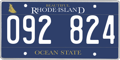 RI license plate 092824