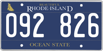 RI license plate 092826