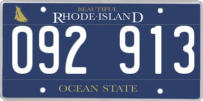 RI license plate 092913