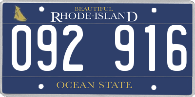 RI license plate 092916