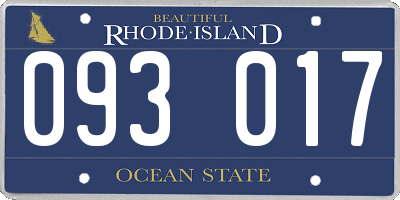 RI license plate 093017
