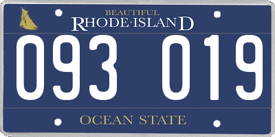 RI license plate 093019