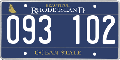 RI license plate 093102