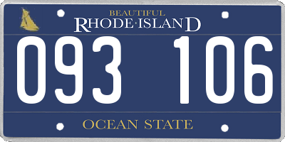 RI license plate 093106