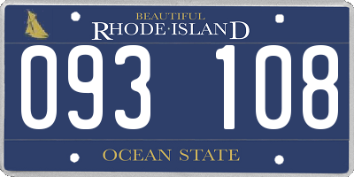 RI license plate 093108