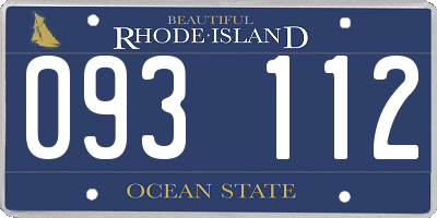 RI license plate 093112