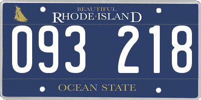 RI license plate 093218