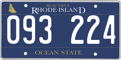 RI license plate 093224