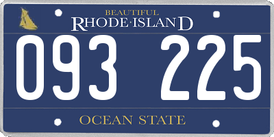 RI license plate 093225
