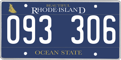 RI license plate 093306