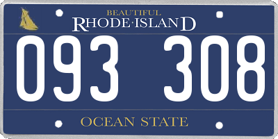 RI license plate 093308