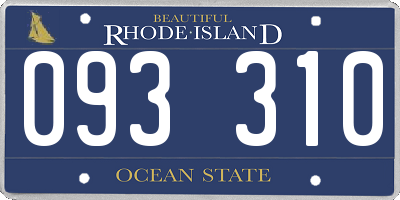RI license plate 093310