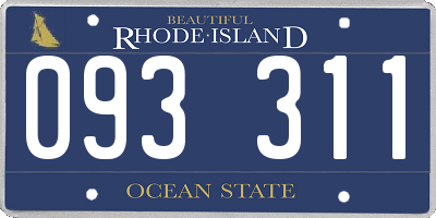 RI license plate 093311