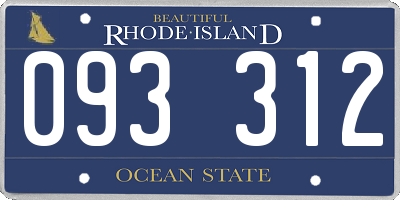 RI license plate 093312
