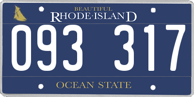 RI license plate 093317