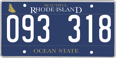 RI license plate 093318