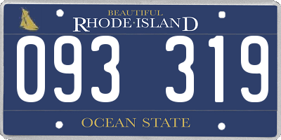 RI license plate 093319