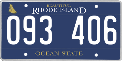 RI license plate 093406