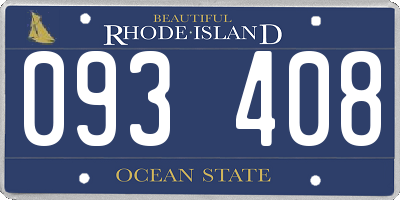 RI license plate 093408