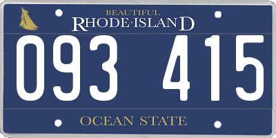 RI license plate 093415