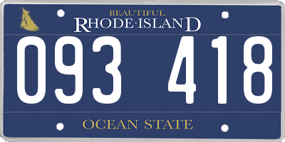 RI license plate 093418