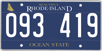 RI license plate 093419