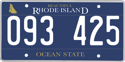 RI license plate 093425