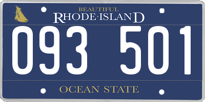 RI license plate 093501