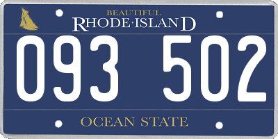 RI license plate 093502