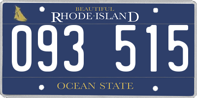 RI license plate 093515