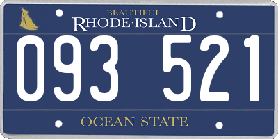 RI license plate 093521